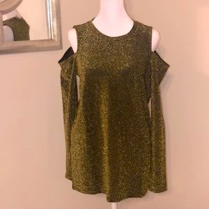 MICHAEL KORS Cold Shoulder Long Sleeve Sweater NWT